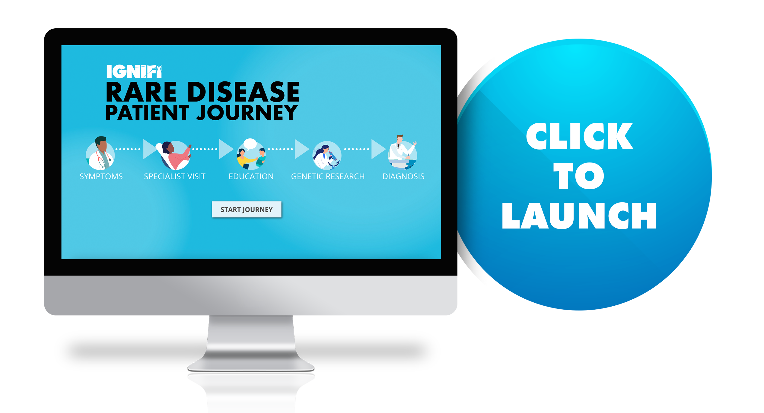 Ignifi rare disease infographic launch image